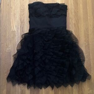 Betsey Johnson LBD — Black Strapless Dress